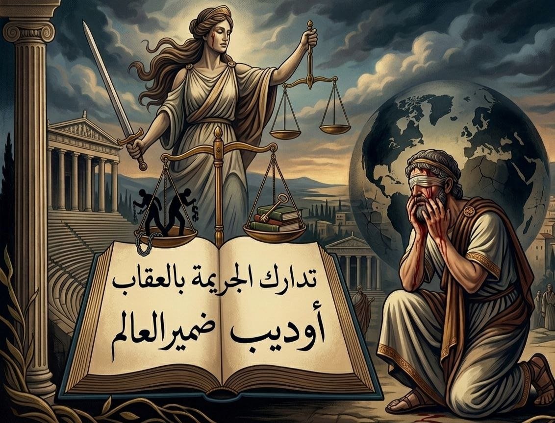 تدارك الجريمة بالعقاب أو "أوديب" ضمير العالَم