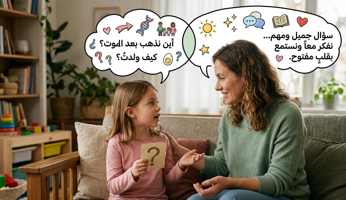 أسئلة الأطفال المحرجة: كيف نستوعبها؟